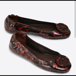 Tory Burch Minnie Travel Flats, US 6